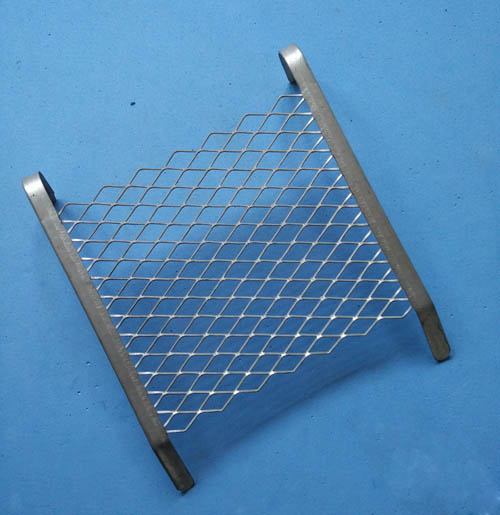 2-3  gallon metal bucket grid 2 sided