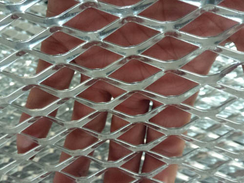 Expanded Steel Diamond Mesh